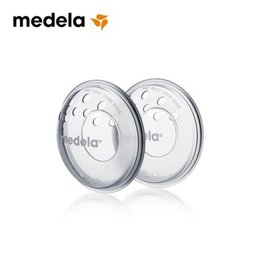 MEDELA Силиконовые накладки на грудь, защитные, дышащие, 2 шт.