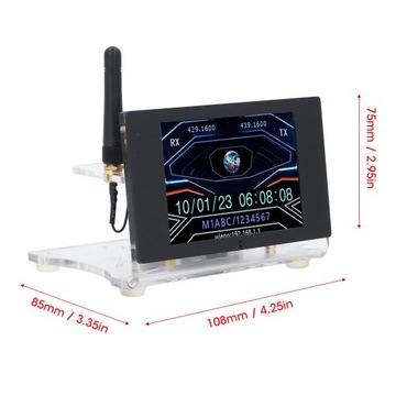 Цифровой голосовой модем MMDVM с цветным экраном 3,5 дюйма Точка доступа DMR UL