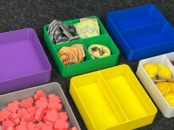 Контейнеры/лотки для ресурсов настольной игры, 8 шт | ГАМУ Лотки