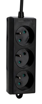 Удлинитель, удлинитель, 3 метра, 3 розетки 230В.