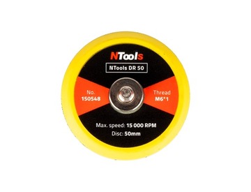 Tarcza robocza 50mm do polerki NANO NTools |rzep| mocowanie M6 | d50