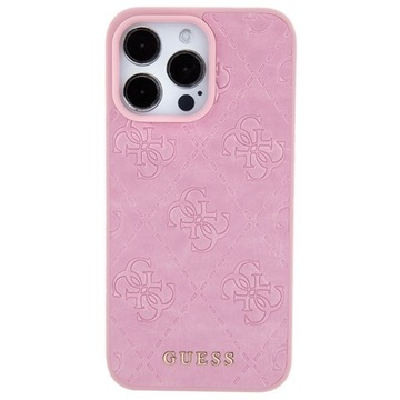 Накладка Guess Super Case для iPhone 15 Pro Max 6,7 дюйма GUHCP15XP4EPMP розовая h