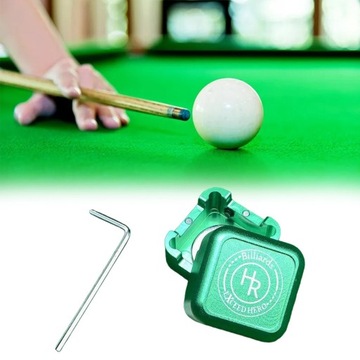 Pudełko do przechowywania kredy bilardowej Przenośne artykuły Uchwyt na kre