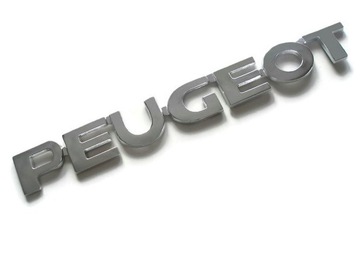 ZNAK NÁPIS ZNAKY LITR PEUGEOT 207 308 407 201X23MM