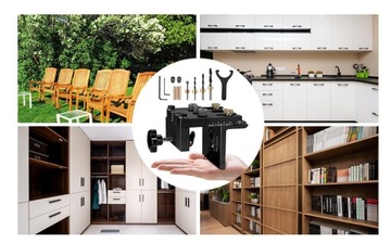 Шаблон 3-в-1 для эксцентриков для сверления дюбелей