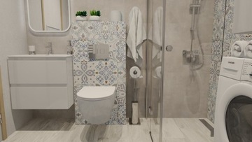 Керамогранитная плитка TUA PATCHWORK LIGHT MATT 60х60 см