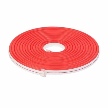 NEON LED Taśma 12V Pasek Napis na ścianę 10W FLEX CZERWONY Wodoodporny