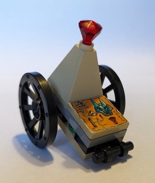LEGO Adventurers 3021 1183 Мумия и тележка / Царь Фараон Третий / Мумия