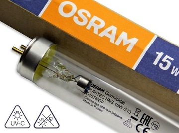 Нить UV-C HNS 15W Puritec Osram TUV