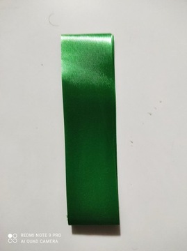 Szarfa gimnastyczna satynowa 120 cm zielona