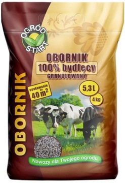 Obornik Bydlęcy naturalny granulowany 4 kg
