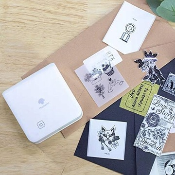 Мини-термопринтер Phomemo M02 PRO для самоклеящихся заметок и этикеток