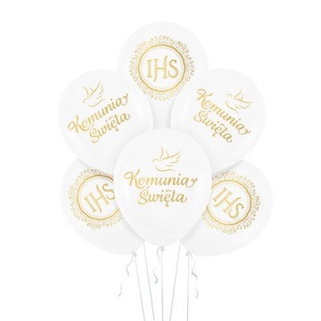 Воздушные шары для причастия, украшения для причастия, набор из 30 шт.