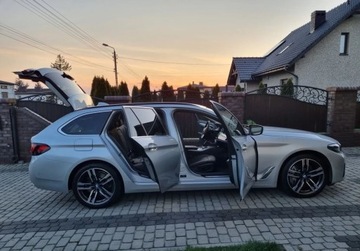 BMW Seria 5 G30-G31 Touring Facelifting 3.0 530d 286KM 2021 BMW Seria 5 Lift 3.0D 286 PS Mild hybrid Zadbane Niski przebieg Serwis ASO, zdjęcie 34