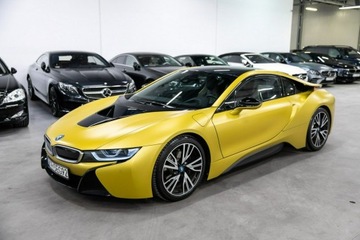 BMW i8 Coupe Elektryczny + R3 1499 362KM 2017 BMW i8 Protonic. 2 wł. Bezwypadek. Salon Polska., zdjęcie 2