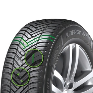 Шина всесезонная 205/55R16 94H XL Kinergy 4S2 H750 HANKOOK 2023 г.