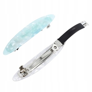 2 sztuk Kucyk Holder Barrettes Kucyk uchwyt zacisk