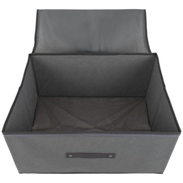 POJEMNIK DO PRZECHOWYWANIA SKŁADANY ORGANIZER TEKSTYLNY NA POŚCIEL 51x40x24