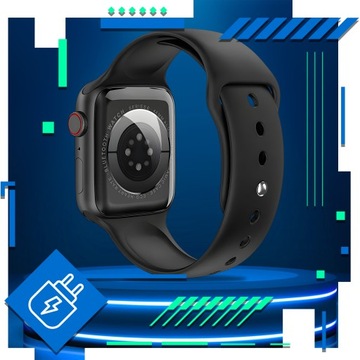 SMART SPORT WATCH ПОЛЬСКОЕ МЕНЮ ABRAMS SMARTWATCH умные часы черные