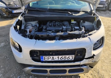 Citroen C3 Aircross  I Crossover 1.2 PureTech 83KM 2018 Citroen C3 Aircross 122018r, 1.2 Benzyna. Lekko uszkodzony przod. Jezdzi., zdjęcie 4