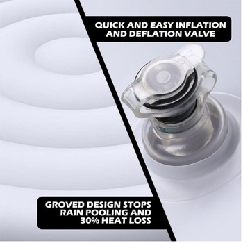 НАДУВНОЕ КРЫШКА ДЛЯ СПА MSPA ДЖАКУЗИ КРУГЛЫЙ 140 СМ