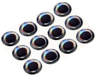 3D Epoxy Fish Eyes 6mm-15mm SY-224415 Tuna 15mm