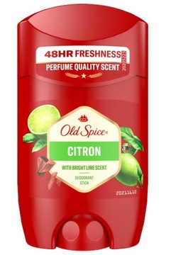 OLD SPICE CITRON DEOZODORANT SZTYFT 50m 48h CYTRUSOWA ŚWIEŻOŚĆ