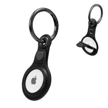 SPIGEN VALENTINUS APPLE AIRTAG ЧЕРНЫЙ