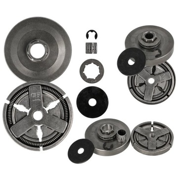 KOSZ SPRZĘGŁA BĘBEN + SPRZĘGŁO ZĘBATKA DO PIŁY SPALINOWEJ CHIŃSKIEJ ZESTAW!