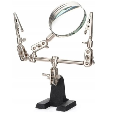 ZESTAW TRZECIA RĘKA DO LUTOWANIA + UCHWYT + LUPA