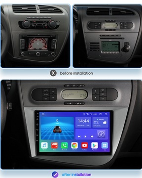 RADIO GPS ANDROID SEAT LEON II 2005-2012 SIM 4/64GB