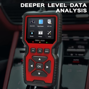 Skaner OBD2 Dane w czasie rzeczywistym Profesjonalny mechanik Narzędzie