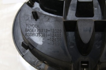 LOGO ZNAK ZNAKY PŘEDNÍ MASKA ORIGINÁLNÍ TOYOTA RAV4 IV 4 2012- VERSO-S