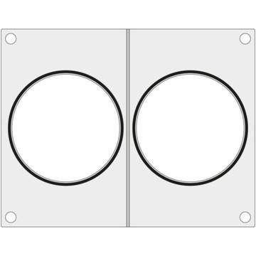Форма для запайщика Hendi на две контейнеры для супа, диам. 115 мм - Курица