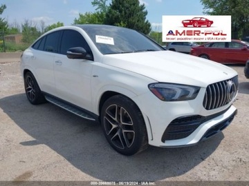 Mercedes GLE V167 2021 Mercedes-Benz GLE 53 amg coupe, 2021r., 4x4, 3.0L 3.0 Benzyna 429KM