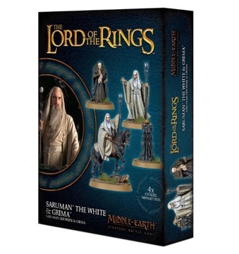 Middle-Earth - Saruman the White and Grima