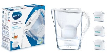 Dzbanek Brita Marella Cool 2,4L + 3 wkłady Maxtra 0 3 KOLORY
