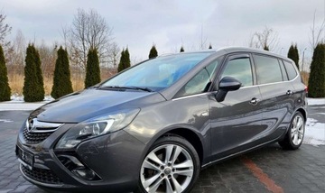 Opel Zafira C Tourer 1.4 Turbo ECOTEC 140KM 2013 Opel Zafira 1.4B 140Ps Klimatronik Navi Parktronik Alu17 Kamera 7 foteli Z, zdjęcie 25