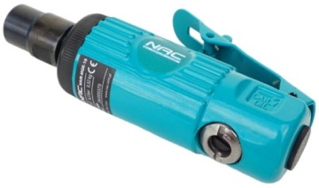 ПНЕВМАТИЧЕСКАЯ ПРЯМОШЛИФНИЦА NAC 25000 об/мин. + набор из 10 насадок в чемоданчике