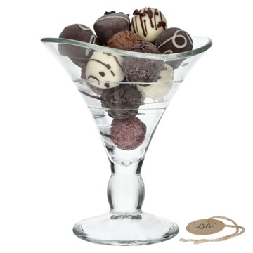 Pucharek do deserów lodów na deser szklany kieliszek na desery lody 240 ml
