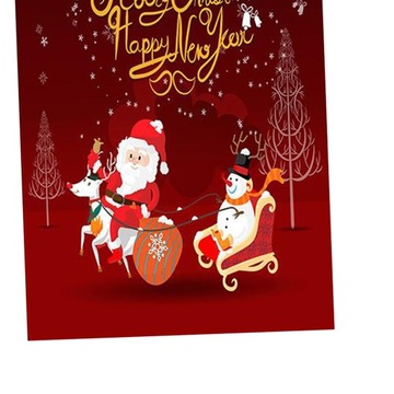 santa claus stoczni flaga santa claus Riding Santa