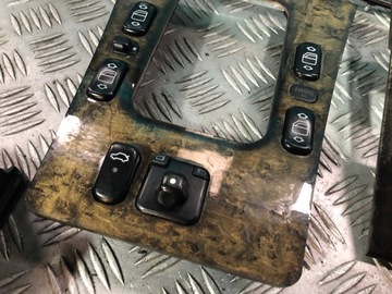 MERCEDES W210 LISTWY DEKORY DREWNO AVANTGARDE