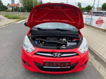 Hyundai i10 I Hatchback Facelifting 1.1 SOHC 69KM 2012 Hyundai i10 KLIMATYZACJA RADIOODTWARZACZ ALUFELGI SERWISOWANY GWARANCJA 1.1, zdjęcie 17
