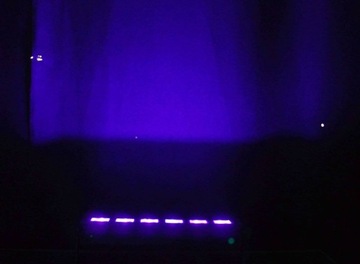 LED BAR UV 6x 3W ультрафиолетовая лента