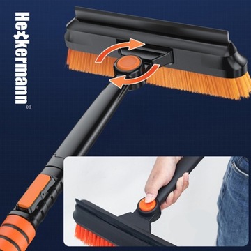 ТЕЛЕСКОПИЧЕСКАЯ ЩЕТКА-СКРЕБОК ЩЕТКА-СКРЕБОК ДЛЯ УДАЛЕНИЯ СНЕГА ИЗ ОКОН АВТОМОБИЛЯ