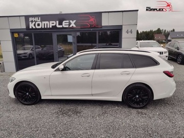 BMW Seria 3 G20-G21 Touring 2.0 320d 190KM 2021 BMW Seria 3 M-Sport XDrive 2.0 MHEV 190KM Salon Polska Faktura Vat 23 Gwar, zdjęcie 10