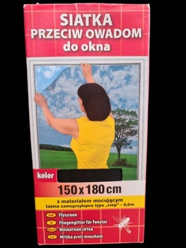 Moskitiera do okna 150 cm x 180 cm