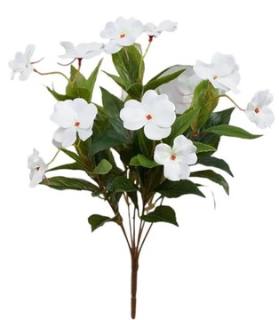 Искусственные цветы анютины глазки для балкона-террасы Пеларгония Герань 38 см