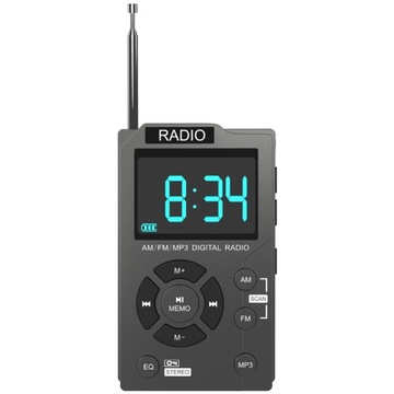 ПОРТАТИВНОЕ ТУРИСТИЧЕСКОЕ КАРМАННОЕ РАДИО AM/FM/AUX