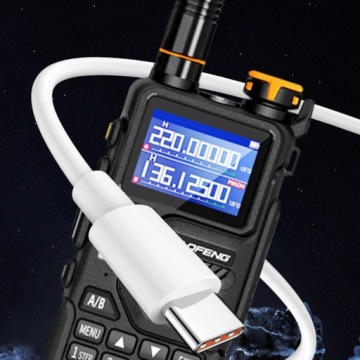 TriBand 999 каналов с аккумулятором 1800mah Черный